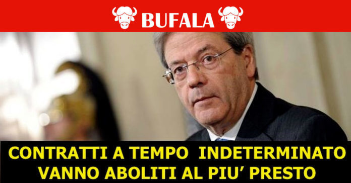 contratti a tempo indeterminato