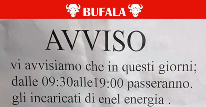 operatori Enel per truffare