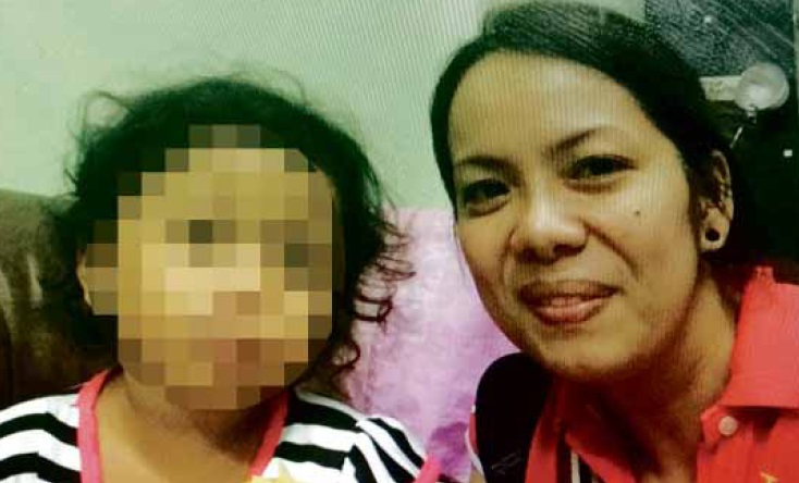 Pagano $10.000 per un filmato in cui si tortura e uccide una bimba di 18 mesi 1 L’agente Janet Francisco con la piccola Daisy