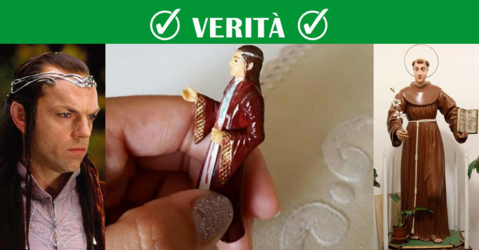 Pregava Sant'Antonio ma era Elrond