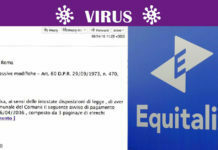 virus avvisi di pagamento equitalia